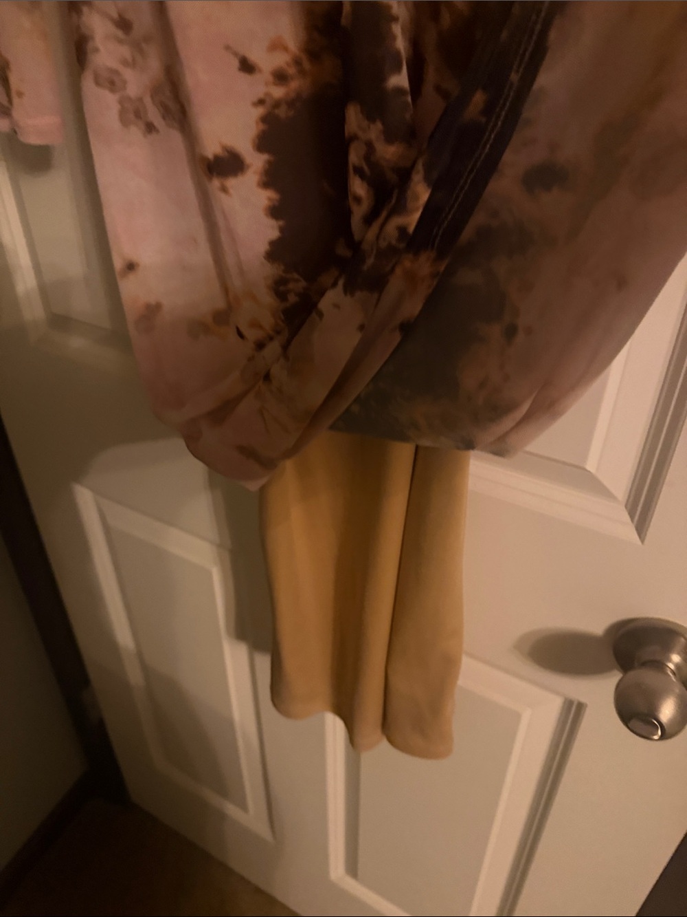 AFRM Tie-Dye Long Sleeve Loah Mesh Midi - Picture 5 of 5